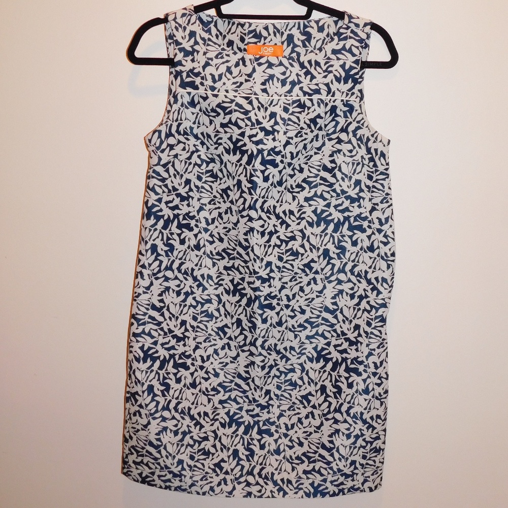 Joe Fresh Blue & White Sheath Dress